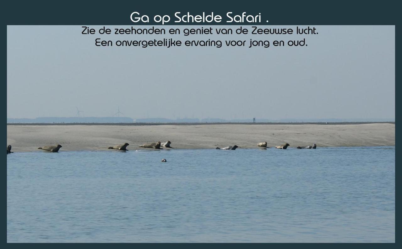 Vakantiewoning Deltahof Ellewoutsdijk エクステリア 写真
