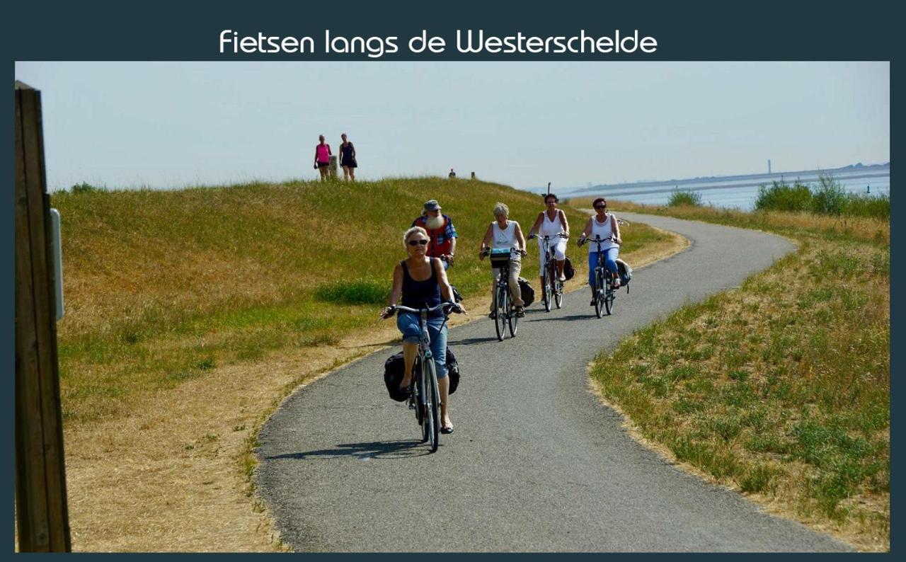 Vakantiewoning Deltahof Ellewoutsdijk エクステリア 写真